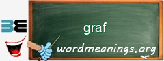 WordMeaning blackboard for graf